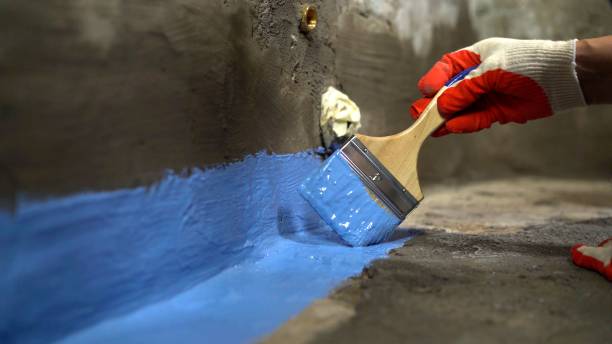 Commercial Exterior Waterproofing project at a Allendale, SC business property by SJ Waterproofing Pros
